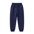 thumbnail image 3 of Enridrech Sweatpants for Girls Elastic Waisted Joggers Fall Winter Casual Soft Slim Leg Jogger with Pockets, 3 of 5