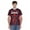 Red, deadpool, variant on Marvel Spider-Man Mesh Soccer Jersey Athletic V-neck T-Shirt Adult