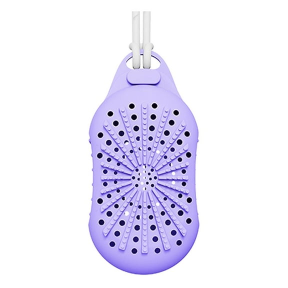 QHUDLV Silicone Soap Saver Bag, Travel Exfoliating Holder, Rope Hanging Pouch