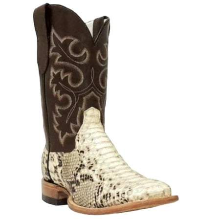 

Cowtown Men’s Square Toe Python Boot Q818