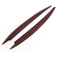 thumbnail image 5 of Front Headlight Eyelid Eyebrow Cover Trim - Black ABS Design, 5 of 10