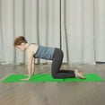 thumbnail image 4 of BalanceFrom 71 x 24 x 1 Inches Extra Thick Yoga Mat with Knee Pad, Green, 4 of 9