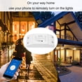 thumbnail image 2 of Amdohai Tuya WiFi Smart Switch 10A/2200W Wireless Remote Switch Timer APP Control Universal Smart Home Automation Module Voice Control Compatible with & for Home for Electric Appliances, 2 of 7