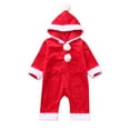 thumbnail image 3 of LWNYDPLSD Baby First Christmas Outfit My First Onesie Girls Lounge Sets Size 10-12 6 Month Girl Clothes Size 18 Months Girls Clothes Boys Clothes 4t, Red 12-18 Months, 3 of 9