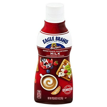 Sweetened Condensed Milk Squeeze Bottle, 14 oz Eagle (Best Eagle Brand Milk Pound Cake)