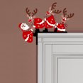 thumbnail image 2 of GiLiling Christmas Door Frame Decoration Santa Wooden Sign DIY Xmas Door Corne Decor Door Corner Creatives Home for Home Doors Windows Walls Party Craft Decorations, 2 of 5