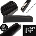 thumbnail image 3 of Unique Bargains Faux Leather Pencil Pouch Portable Bag Black, 3 of 6