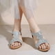 thumbnail image 2 of WILLBEST Sandalias Ortopédicas Para Mujer, Sandalias Bohemias Con Diamantes De Imitación Y Plataforma Con Cuña, Moda De Verano Para Mujer, 2 of 9