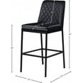 thumbnail image 3 of Tabouret de bar en similicuir Bryce, 3 of 23