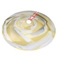 thumbnail image 2 of Kll 36" Christmas Tree Skirt White Rose Xmas Tree Skirts Mat For New Year Xmas Holiday Party Indoor Outdoor Home Decoration, 2 of 9