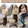 thumbnail image 3 of Mochila Multifuncional Bolsa Plegable Gran Capacidad con Cambiador Portátil Impermeable y Estuche, Tipo Tote de Viaje, 3 of 4