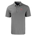 thumbnail image 2 of Men's Cutter & Buck  Black/White Washington State Cougars Forge Eco Double Stripe Stretch Recycled Polo, 2 of 3