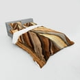thumbnail image 3 of Ambesonne Vintage Bedding Set 3 Pcs, Grunge Nature Gardening, Twin XL, Brown, 3 of 3