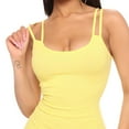 thumbnail image 6 of Summer Womens Casual Sundress Dresses Tank Top Dress for Beach Women Sexy Sleeveless Tank Dresses Crewneck Summer Solid Color Tight Stretch Dress Gift for Women, S-2XL, 6 of 7
