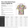 thumbnail image 3 of Picia Colorful Poodle Dog Gentle Cotton Regular Fit Short Sleeve Casual Hawaiian Shirt for Men-XX-Large, 3 of 8