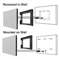 thumbnail image 5 of Elecsung 22 inches Touchscreen Vanishing Mirror LED Smart TV for Bathroom Wall IP65 Waterproof, 5 of 9