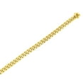 thumbnail image 2 of JewelStop 10K Yellow Gold 3.2mm Miami Cuban Chain with Polished Finish and Box Clasp - 20in, 2 of 7