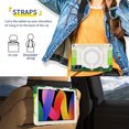 thumbnail image 6 of FJLBDE Case for Xiaomi Redmi Pad SE 11.0 inch 2023 with 360 Kickstand, Shoulder Strap Carrying Protective Cover, Multicolor Green, 6 of 6