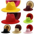 thumbnail image 2 of FEDORA - JAZZY HAT - MIXED COLORS. Statement Hat Pretty Popular, 2 of 3