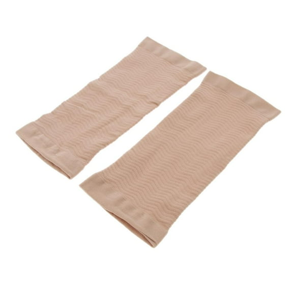 Compression Upper Arm Shapewear Shaper Sleeves Black Skin - Skin, 20cm