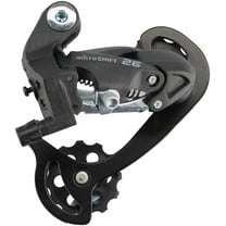 microSHIFT M26 Rear Derailleur - 7/8 Speed, Short Cage, Black