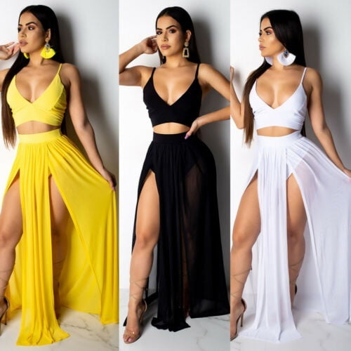 maxi crop top