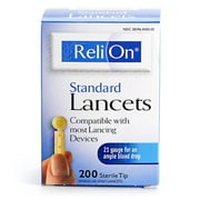ReliOn Standard Lancets, 200 Count