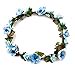 thumbnail image 3 of lasenersm Couronne de Fleurs pour Mariage, Bleu, 3 of 4