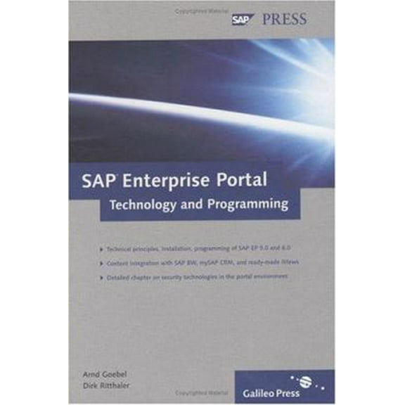 Pre-Owned SAP Enterprise Portal: Technology and Programming (Hardcover) 1592290183 9781592290185