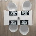 thumbnail image 3 of Ambesonne Dog Place Mats Set of 4, Friends are Like Stars, Standard Size, Indigo and White, 3 of 4