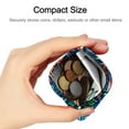 thumbnail image 2 of Fintie Squeeze Coin Purse,PU Leather Coin Pouch Change Holder for Woman Girls，Jungle Night, 2 of 6