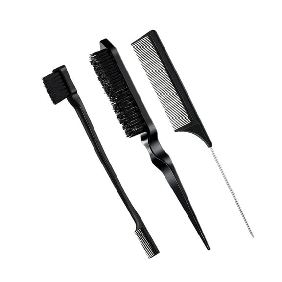 Locs Styling Dual Edge Brush  Comb Set (3 pcs)