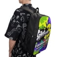 thumbnail image 5 of Splatoon Backpack, Large Capacity Backpack, 17 Inch Laptop Backpack for College Work Travel, 5 of 9