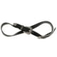 thumbnail image 3 of Cinturones de Cuero Yuyangstore para Mujer Correa de Cinturón de Jeans con 2 Hebillas de 2.4 cm de Ancho Plata Cinturón de Hebilla Doble de Mujer, 3 of 8