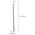 thumbnail image 2 of COMPUKAS 2Pcs Guitar Effect Cables Black Patch Cord for Electric Guitar Effector Pedal Use, 2 of 8