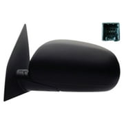 New Original Equipment Automotive Outside Mirrors Left Power 876101E590CA fits 2010 Hyundai Accent Blue Hatchback 2-Door