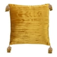 thumbnail image 3 of Safavieh Gwena 16" x 16" Metallic Plush Pillow with Tassel, 3 of 5