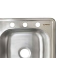 thumbnail image 4 of Tarja Empotrar Individual CNX TS4848 Acero Inoxidable Calibre 24 48 X 48 CM, 4 of 7
