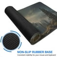 thumbnail image 5 of Nature Green Forest Misty Tree Landscape Mouse Mat, Rectangle Large Non-Slip Rubber Gaming Mouse Pad with Stitched Edges, Office Mouse Pad for Women Men Kids, 31.5x15.7in, 5 of 7