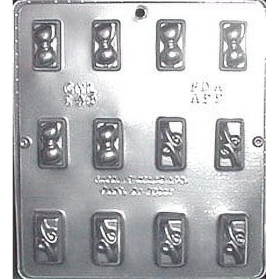 148 Rectangular Pieces Chocolate Candy Mold