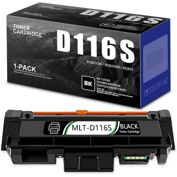 MLTD116S MLT-D116S Toner Cartridge Replacement for Samsung D116S M2825DW M2825WN M2835 M2675FN M2676FH M2875FD M2625 M2626 M2885FW M2876HN M288x Printe
