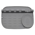 thumbnail image 1 of CNKOO Pot Lid Holder Storage Keep Tidy Practical Drainage 5 Slots Spatula Spoon Rack, 1 of 5