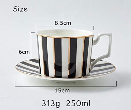 Tea Set, Unique Design Cup,Espresso Cup Drinkware,Bone China Teacup,European Gilded Ceramics Coffee Cup,Milk Tea Cup Set
