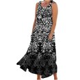 thumbnail image 2 of Abomasnow Deals of The Day Clearance Women's Summer Sundress Plus Size Tank Sleeveless T-Shirt Dress Casual Loose Fit Beach Vacation Maxi Dresses with Pockets, 2 of 5