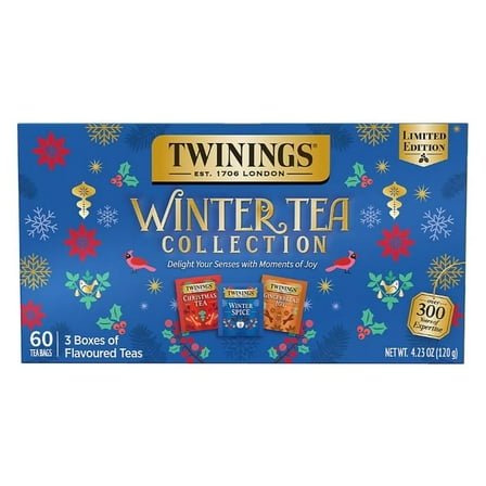 Twinings Winter Tea Collection Gift Set, 3 pk.
