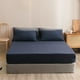 thumbnail image 5 of Xihbxyly Juego de Cama Doble, Sábana Bajera Antideslizante, Fibra Suave, Fundas de Almohada Elásticas, Protección para El Colchón, Fácil Cuidado, Textil Versátil para El Hogar, Juego Completo, 138 X, 5 of 7