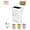 Blanc, variante sur Microscope Portatif 1000x, Nouveau 2026 Mini Microscope de Poche Portable, Microscopes Numériques, Digiscope Portable, Écran 4K 2,0 Pouces avec Trousse de Diapositives Zoom 200-1000x, pour Photos et Vidéos, Maison École (Blanc)