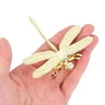 thumbnail image 5 of DEMACRIO 2Pcs Dragonfly Shape Knobs Zinc Alloy Closet Door Handle Golden Vintage Style For Drawers 3.14X3.14X0.79In, 5 of 8