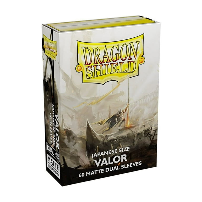 Arcane Tinmen Dragon Shield 15159 Dual Matte: Valor 60 Count Japanese Size Sleeves Arcane Tinmen Dragon Shield 15159 Dual Matte: Valor 60 Count Japanese Size Sleeves