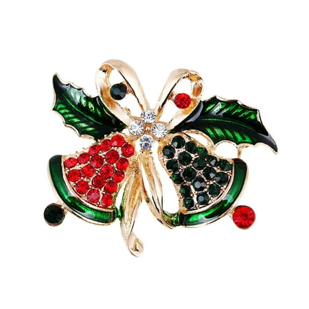 

Fashion Christmas Brooch Christmas Tree Shoes Elder EACH Garland Snowflake Bell Pin Event Party TANGNADE